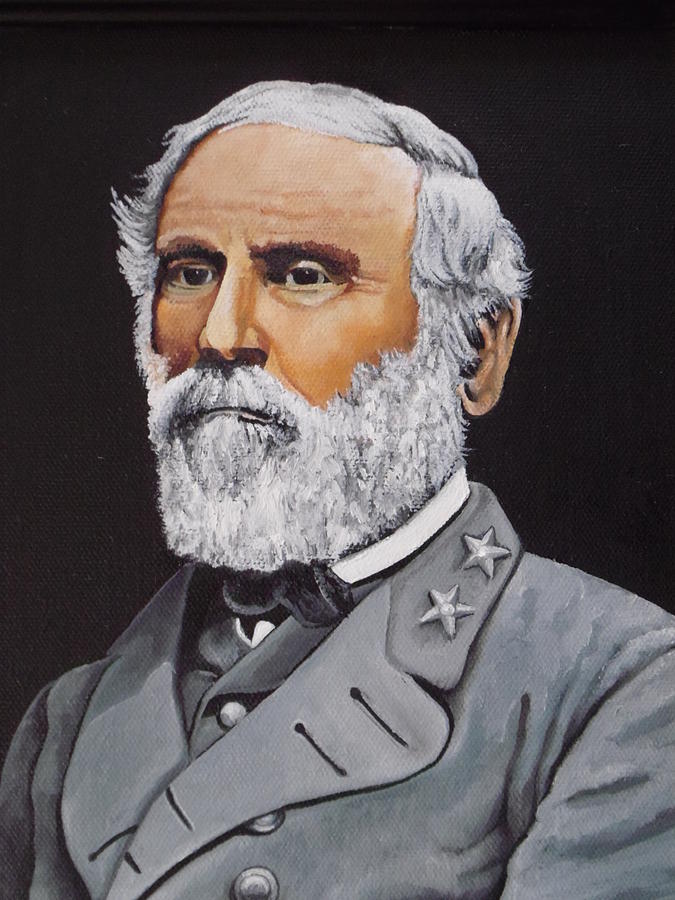General R.E. Lee Painting by Martin Schmidt