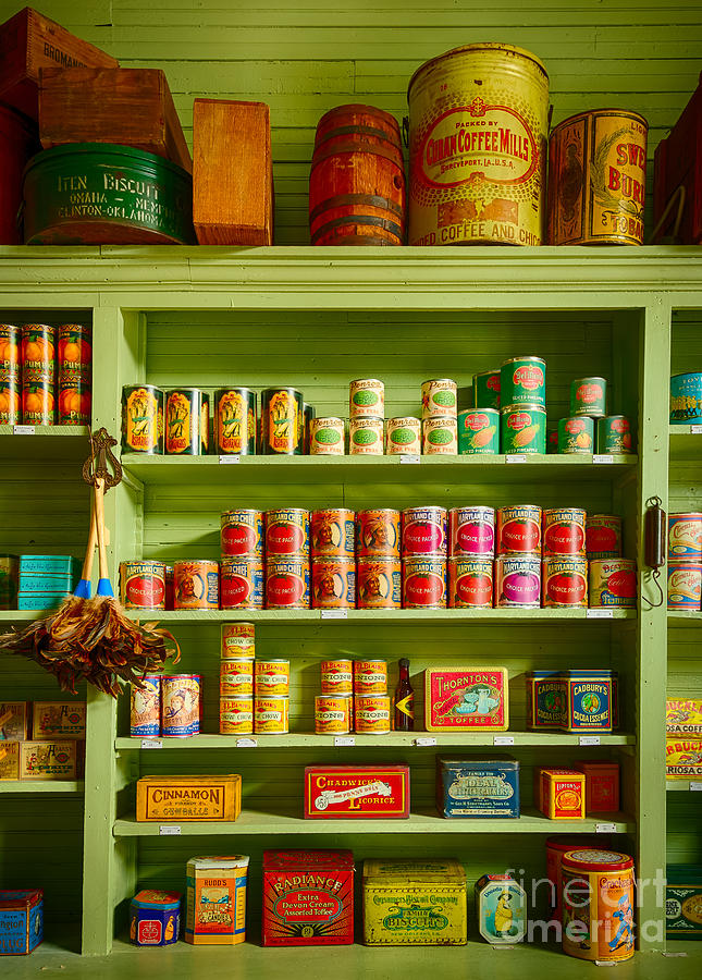 General Store Merchandise Photograph by Inge Johnsson