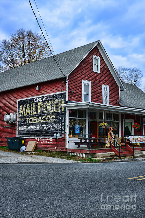 General Store with Tobacco Ad Photograph by Paul Ward