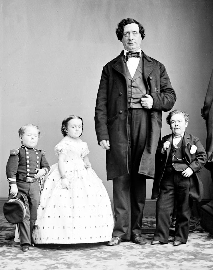 General Tom Thumb Wedding Party, 1863 Photograph by Science Source