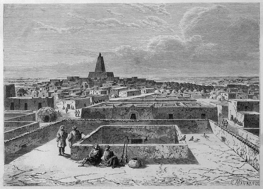 General View Of Timbuktu Drawing by Mary Evans Picture Library