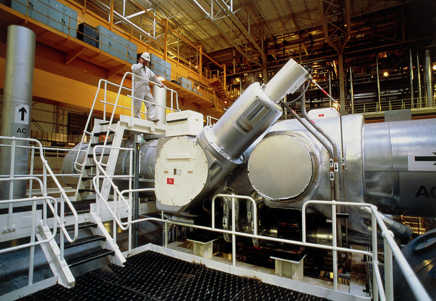 Generator At Sizewell B Nuclear Power Station Photograph By Chris ...