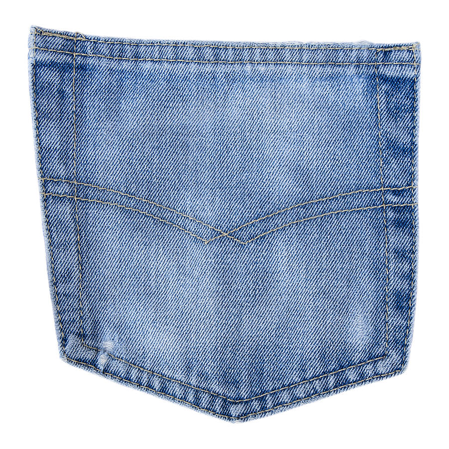 Generic jeans pocket Photograph by Lightfiction