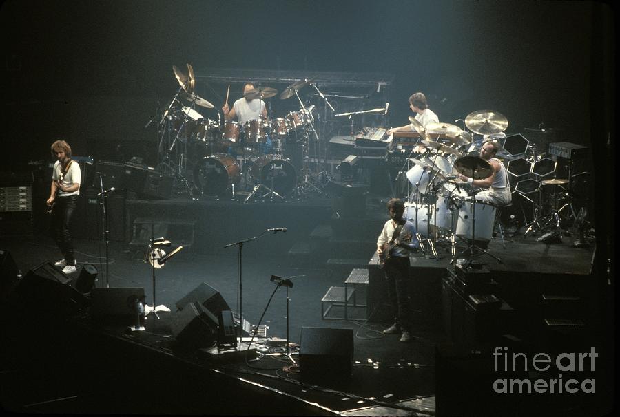 Phil Collins Photograph - Genesis by Concert Photos