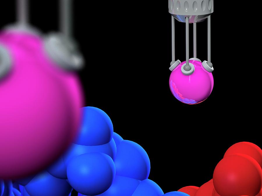 3d Photograph - Genetic Engineering by Laguna Design/science Photo Library 3d Photograph - Genetic Engineering by Laguna Design/science Photo Library