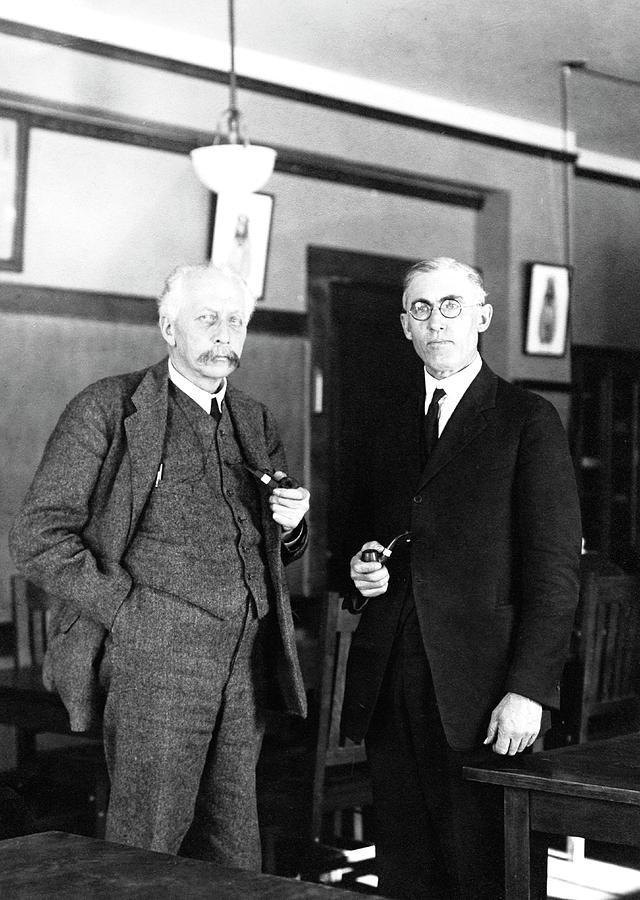 Geneticists Bateson And Emerson Photograph by American Philosophical Society