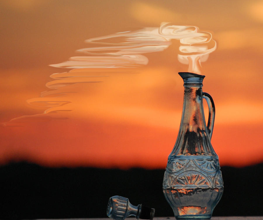 Genie In A Bottle Photograph by Leticia Latocki