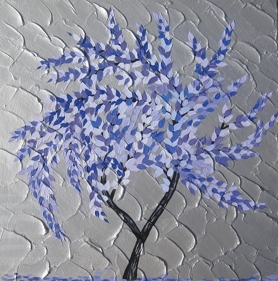 Tree Painting - Gentle Breeze by Cathy Jacobs