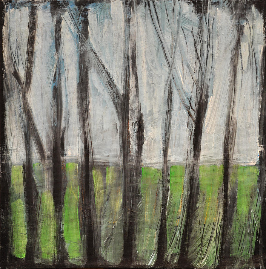 Tree Painting - Gentle Rain by Tim Nyberg