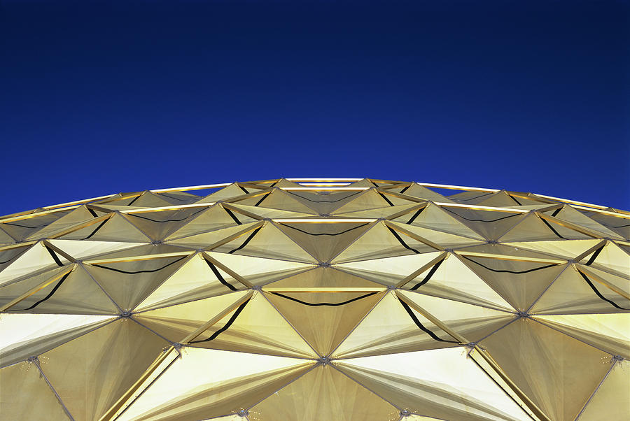 Geodesic Dome Roof Photograph by Alex Bartel/science Photo Library ...