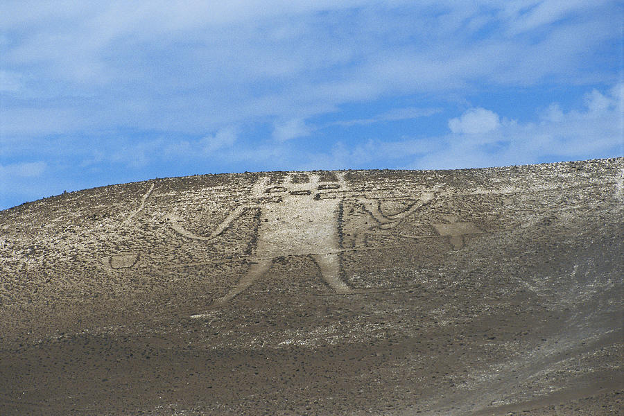 Geoglyph, Chile Photograph by C.r. Sharp