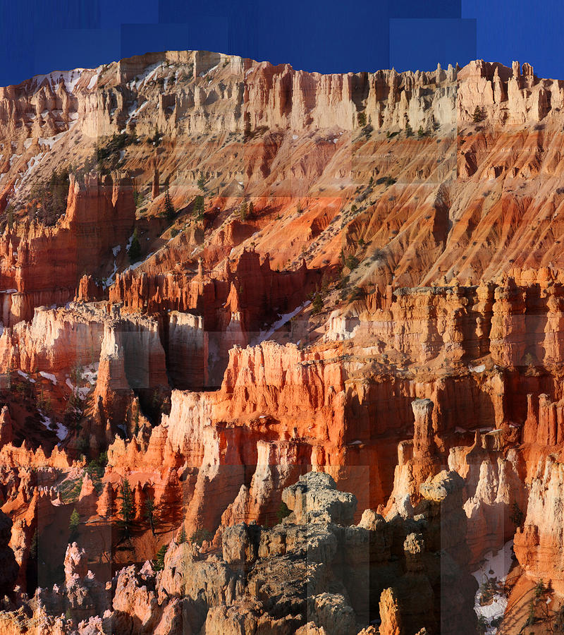 Bryce Canyon Photograph - Geology Triptych - Three by Stephen Farley Bryce Canyon Photograph - Geology Triptych - Three by Stephen Farley