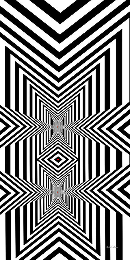 Geometric Fusion Digital Art by Rafael Salazar Geometric Fusion Digital Art by Rafael Salazar