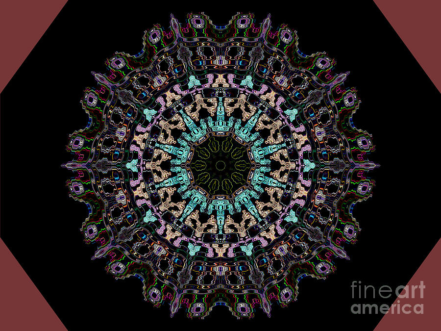 Geometric Kaleidoscope  Digital Art by Luther Fine Art