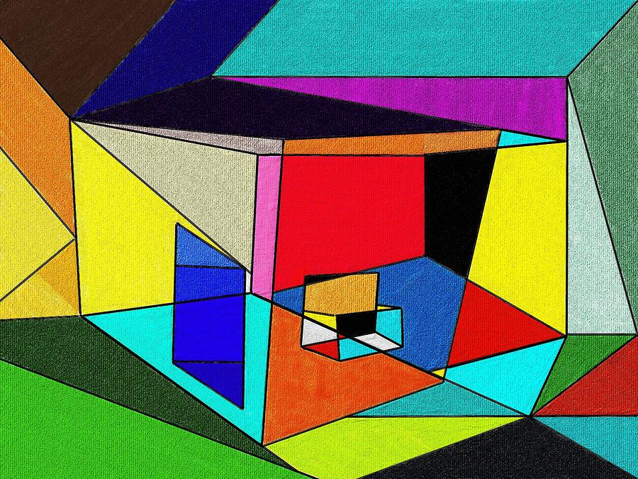 Geometry Painting by Jim Buchanan