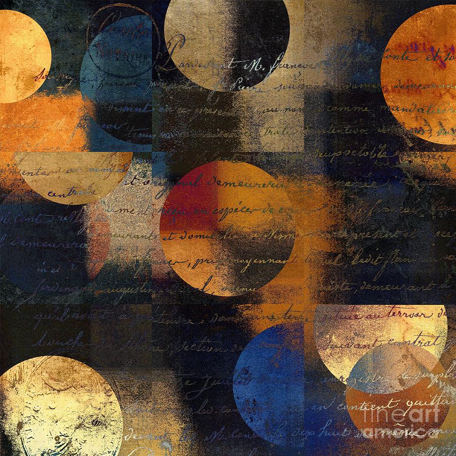 Abstract Digital Art - Geomix 01 - 128124149-03b by Variance Collections