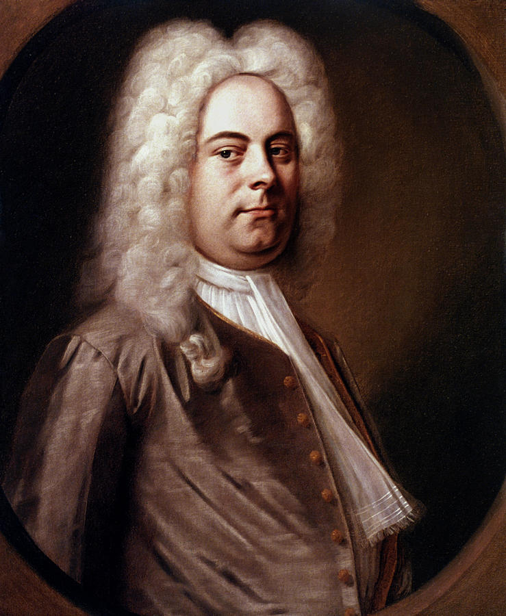 George Frederick Handel (1685-1759) Painting by Granger