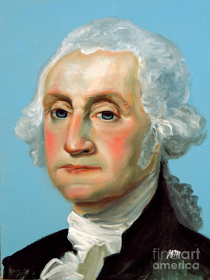 George Painting by Gretchen Matta - Fine Art America