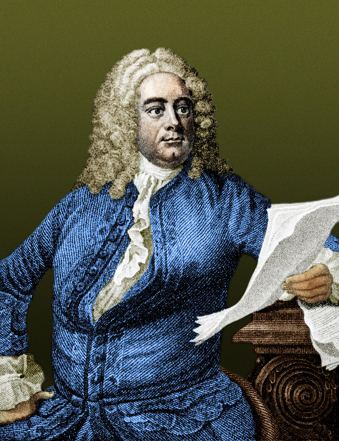 George Handel, German Baroque Composer Photograph by Omikron