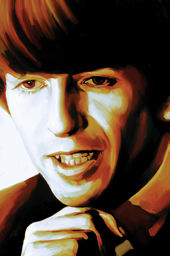 George Harrison Artwork Painting by Sheraz A