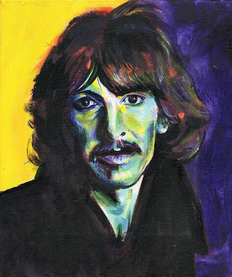 George Harrison Painting by Charles Bickel | Fine Art America