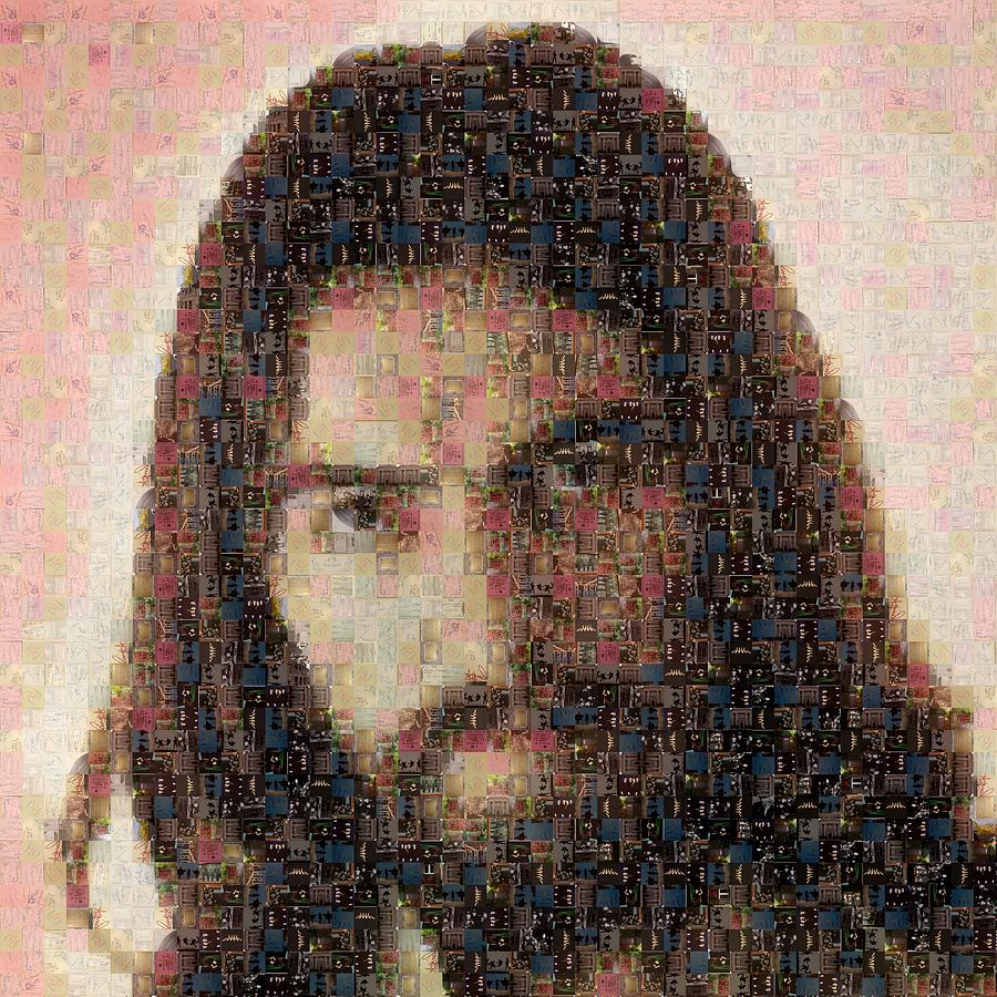 George Harrison Mosaic Image 1 Digital Art by Steve Kearns