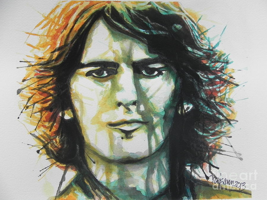 George Harrison 01 Painting by Chrisann Ellis