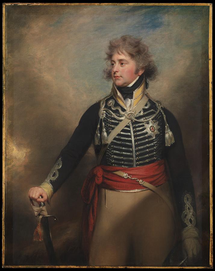 George Iv 1762-1830, When Prince Painting by Sir William Beechey | Fine ...