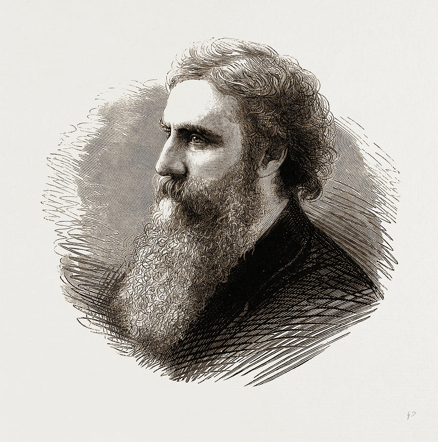 George Macdonald Drawing by Litz Collection - Fine Art America