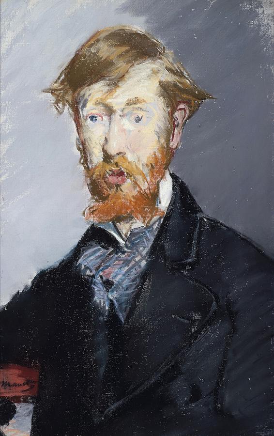 Edouard Manet Painting - George Moore by Edouard Manet