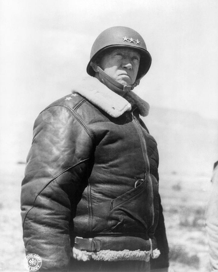 George Smith Patton Photograph by Granger