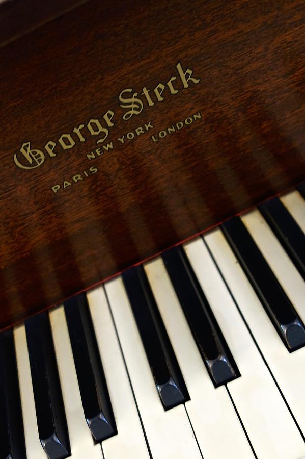 George Steck Piano Photograph by Joan Reese