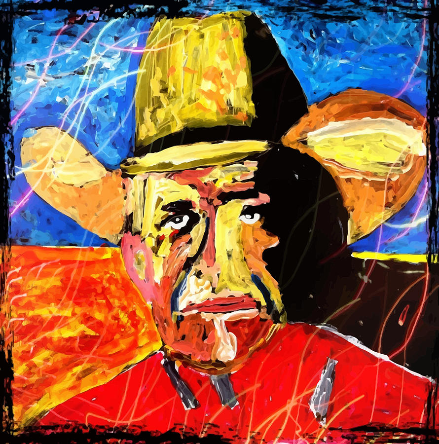 George Straight Painting by Neal Barbosa