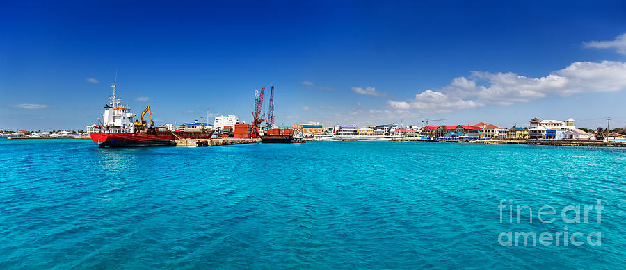 George Town Cayman Islands Waterfront Photograph