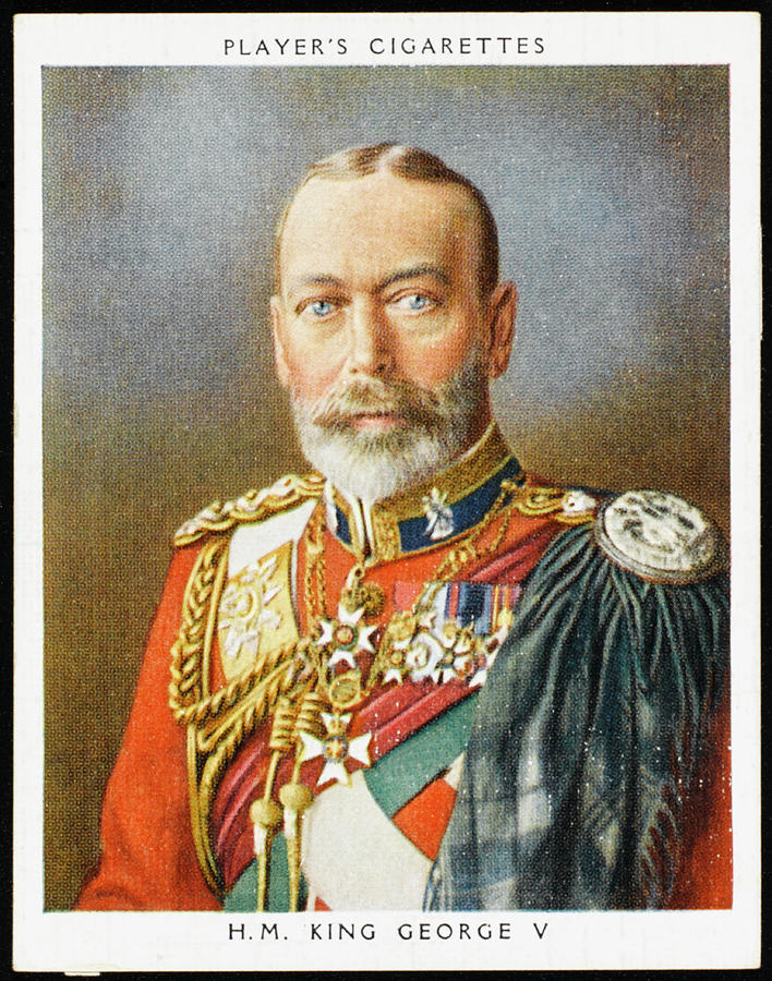 George V Date 1865 - 1936 Drawing by Mary Evans Picture Library