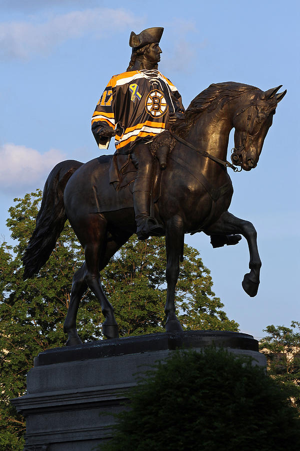 George Washington a True Boston Bruins Fan Photograph by Juergen Roth