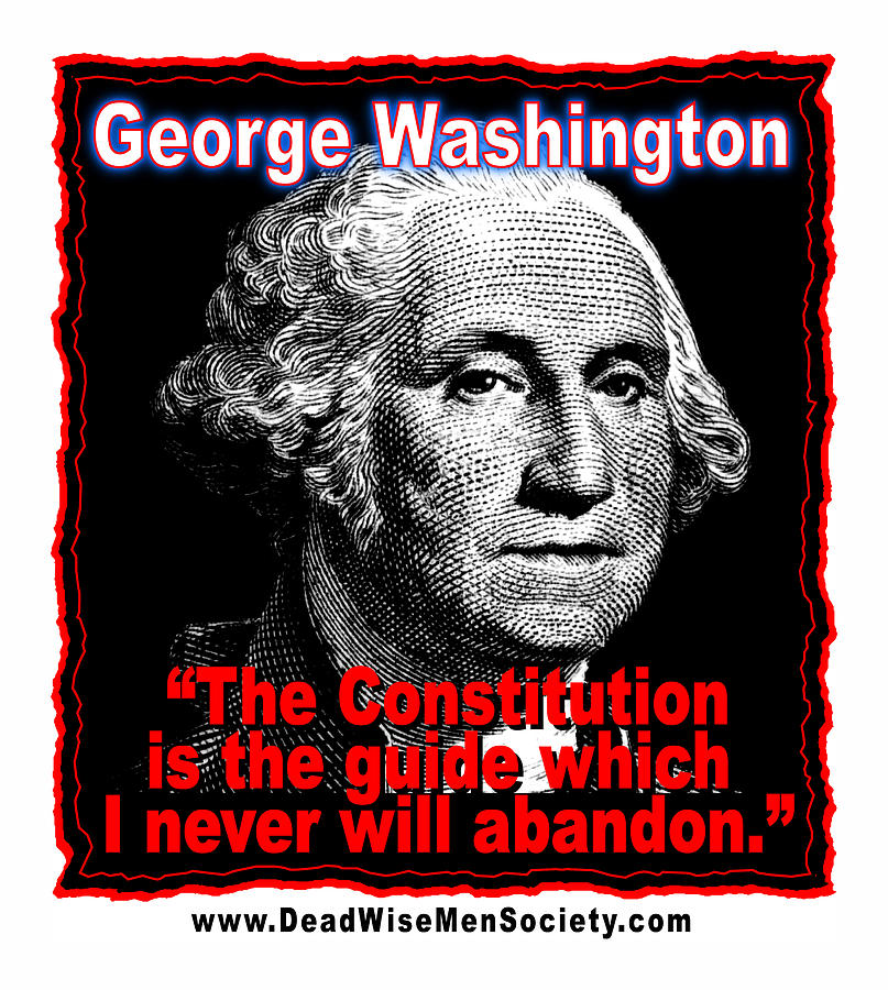 George Washington and the Constitution Digital Art by K Scott Teeters