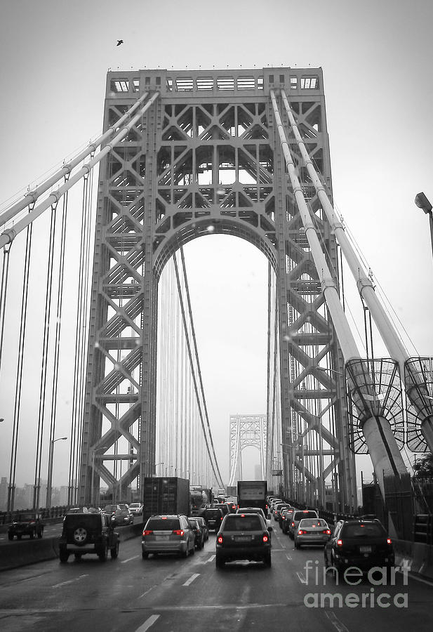 George Washington Bridge Photograph by Andrea Anderegg