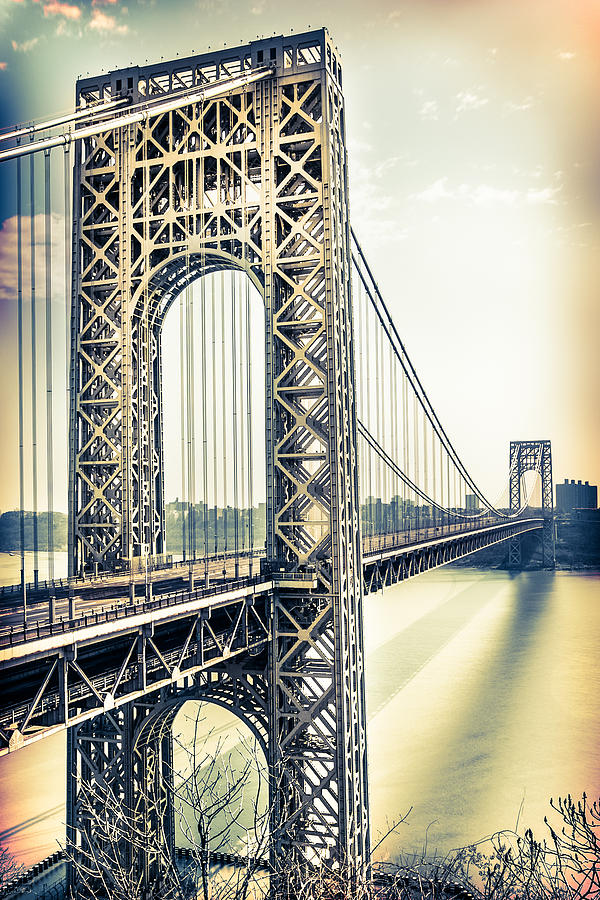 George Washington Bridge Photograph by Elvira Pinkhas