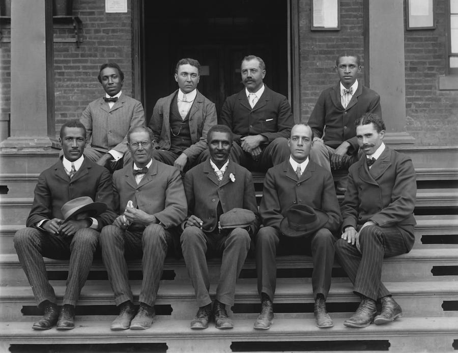 George Washington Carver and Staff 1902 Photograph by Mountain Dreams