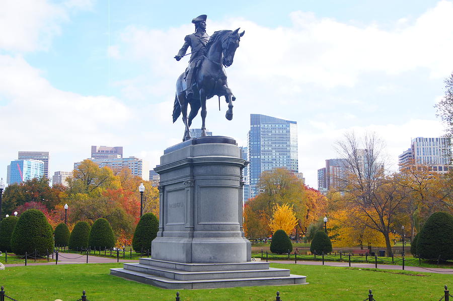 George Washington Equestrian Statue Photograph by Erich Kirchubel ...