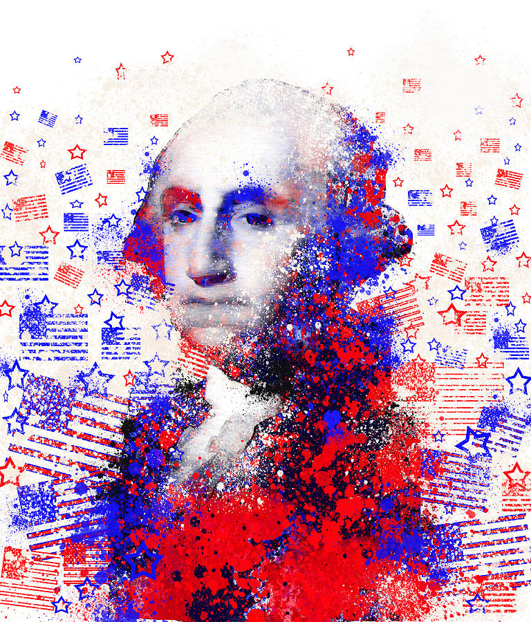 George Washington Painting by Bekim M