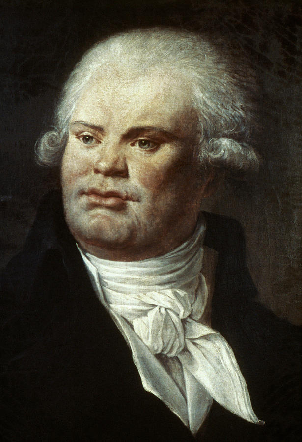 Georges-jacques Danton (1759-1794) Painting by Granger