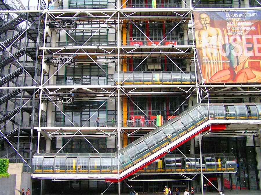 Georges Pompidou Centre Photograph by Oleg Zavarzin