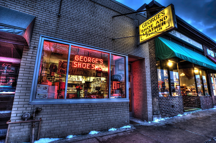 Georges Shoe And Leather Repair Photograph