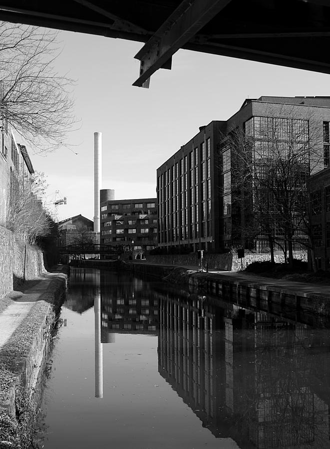 Georgetown - Canal Reflections 2 Photograph by Richard Reeve
