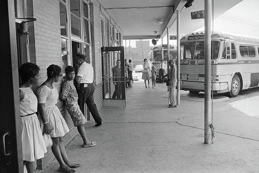 Bus Station, 1962 Photograph by Granger Fine Art America