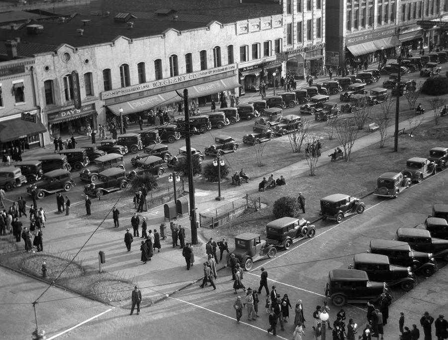 Georgia Main Street, 1936 Photograph by Granger