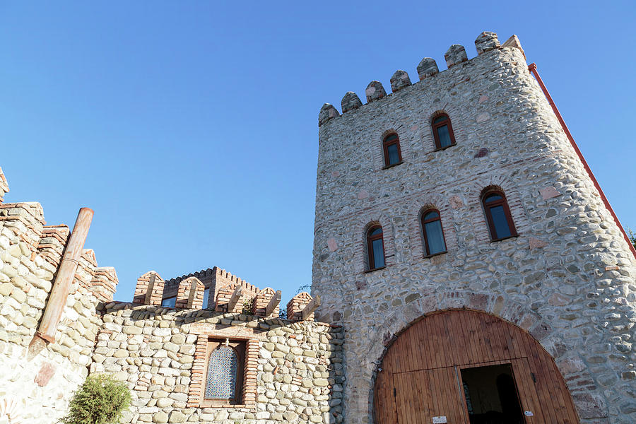 Georgia, Telavi A Stone Building Photograph by Alida Latham - Fine Art ...