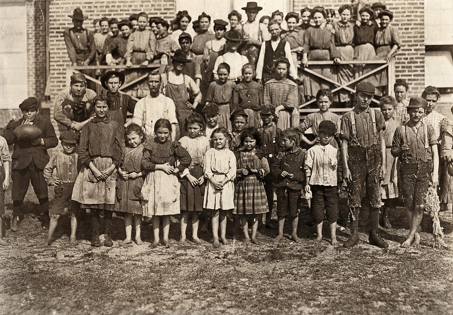 Georgia Textile Mill, 1909 Photograph by Granger